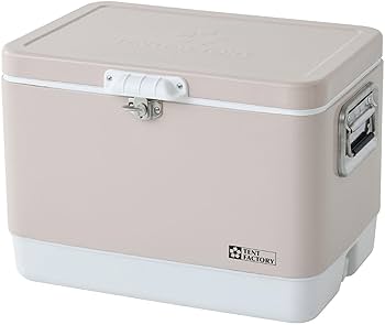 Amazon | テントファクトリー メタルクーラースチールボックスL